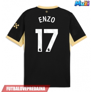 Lacne Muži Futbalové dres Manchester City Enzo Fernandez #17 2026-27 Krátky Rukáv - Preč